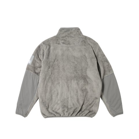 Palace TECH FLEECE FUNNEL LIGHT GREY - Colorway