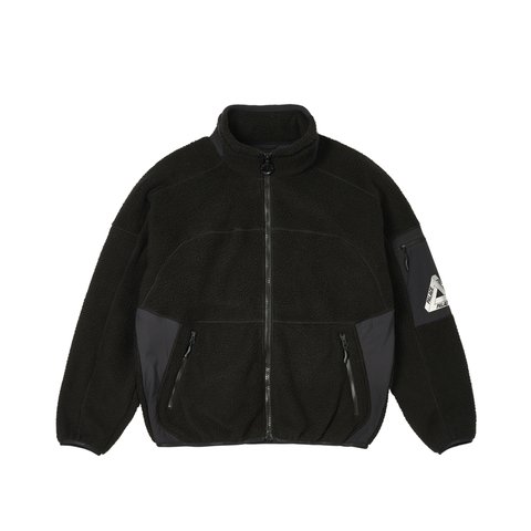 Palace THERMALITE FLEECE JACKET BLACK - Colorway