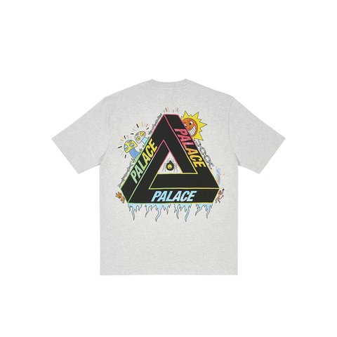 Palace TRI-LOTTIE T-SHIRT GREY MARL - Colorway