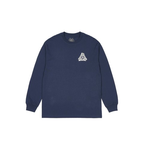 Palace TRIBAL TRI LONGSLEEVE NAVY - Colorway
