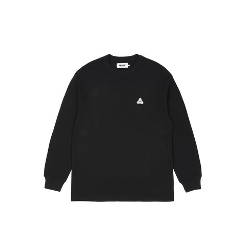 Palace WAFFLE LONGSLEEVE BLACK - Colorway
