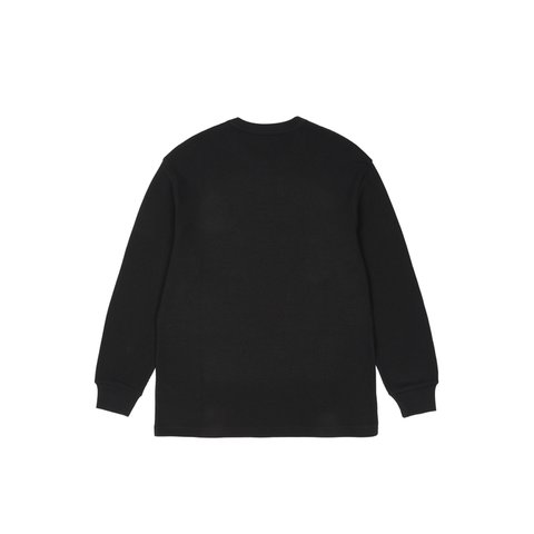 Palace WAFFLE LONGSLEEVE BLACK - Colorway