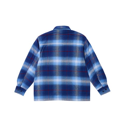 Palace WORK SHIRT BLUE / RED - Colorway