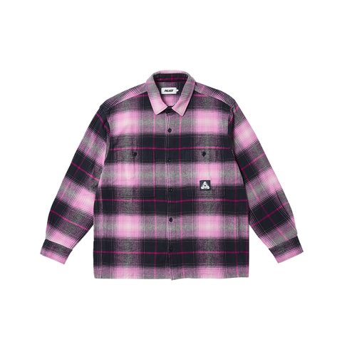 Palace WORK SHIRT NAVY / PINK - Colorway