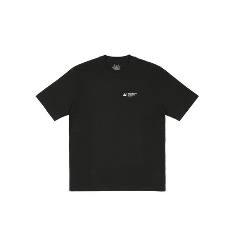 Palace WRAPPER LOGO T-SHIRT BLACK - Colorway