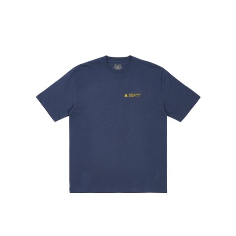 Palace WRAPPER LOGO T-SHIRT NAVY - Colorway