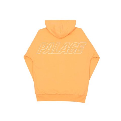 Palace WAFFLE ZIP HOOD ORANGE