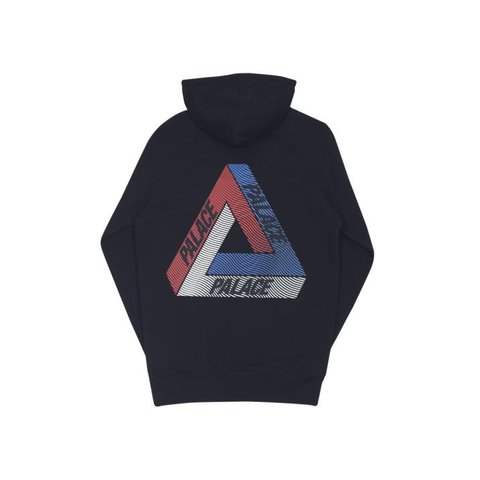 Palace DRURY HOOD BRIT BLACK