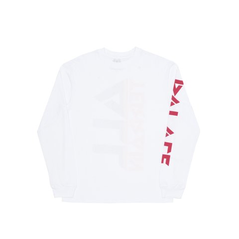 Palace ALL TERRAIN L/S T-SHIRT WHITE - Colorway