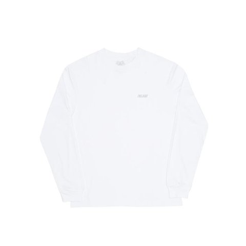 Palace LOW KEY L/S T-SHIRT WHITE