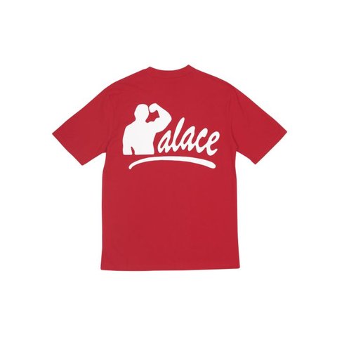 Palace MUSCLE T-SHIRT RED