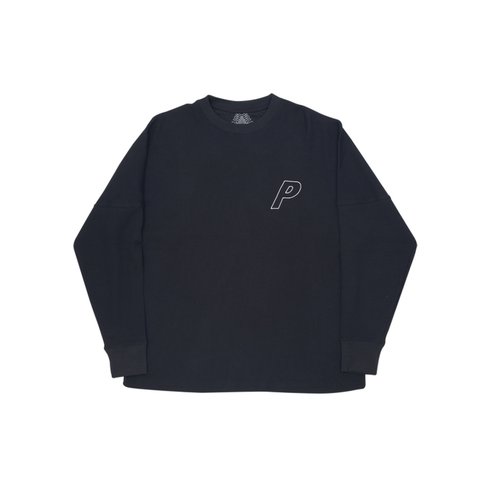 Palace THERMAL OUTLINE TOP BLACK - Colorway