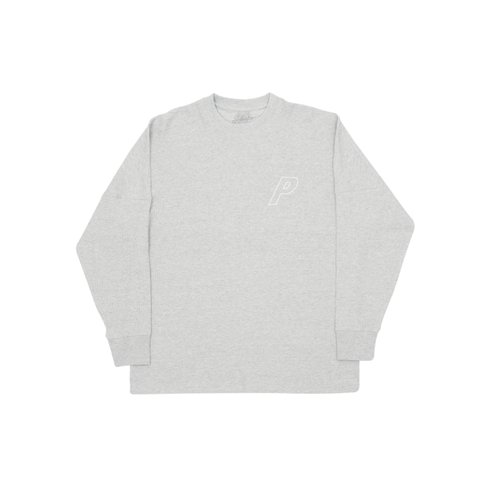 Palace THERMAL OUTLINE TOP GREY - Colorway