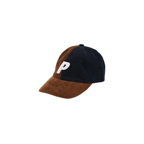 Palace P 6-PANEL BROWN / NAVY CORD