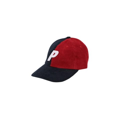 Palace P 6-PANEL NAVY / RED CORD