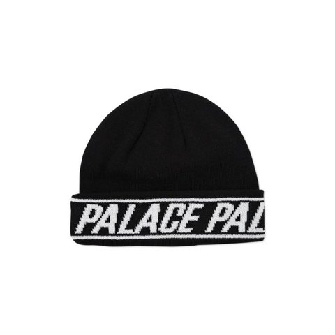 FONT CUFF BEANIE BLACK