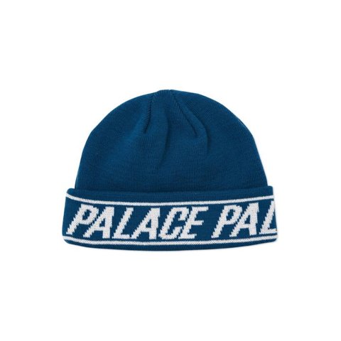 FONT CUFF BEANIE BLUE
