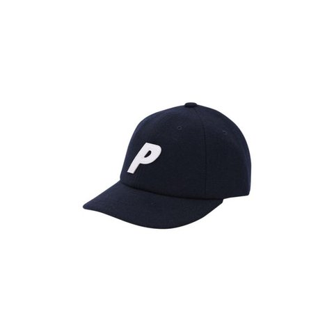 Palace P 6-PANEL DARK NAVY WOOL
