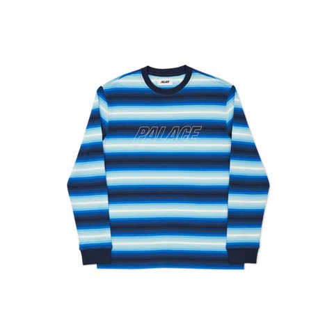FADER STRIPE TOP BLUES