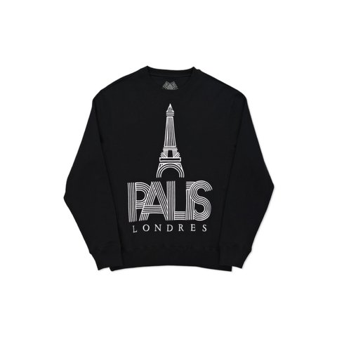 Palace P LONDRES CREW BLACK - Colorway
