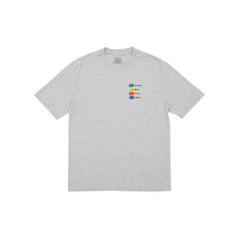 HI-CHART T-SHIRT GREY MARL