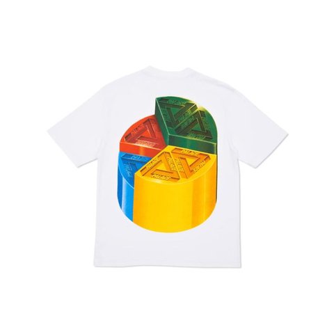 Palace HI-CHART T-SHIRT WHITE
