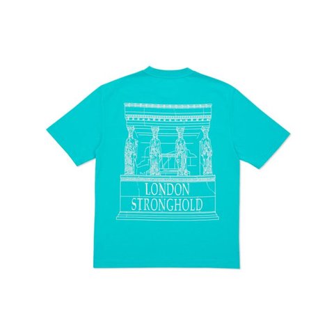 Palace LONDON STRONGHOLD T-SHIRT 3M AQUA