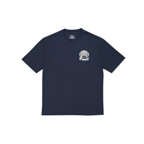 Palace TRI-CURTAIN T-SHIRT NAVY - Colorway