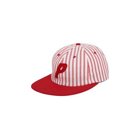 Palace PAL CAP STRIPED RED