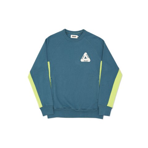 Palace NEO-CREW AGEAN BLUE - Colorway