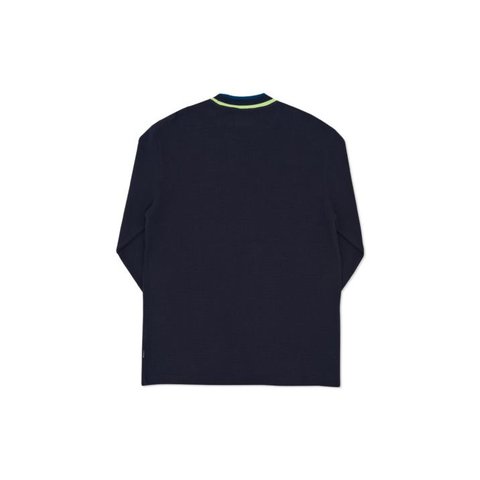 Palace SQUARE WEAVE CREW NAVY