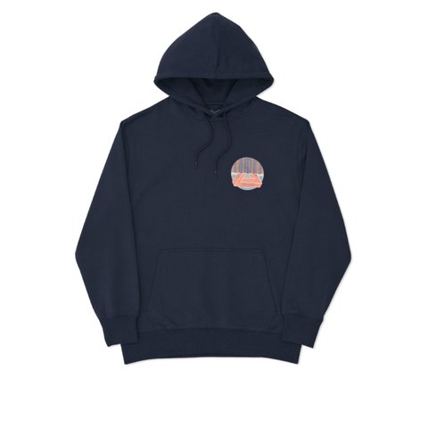 Palace TRI-CURTAIN HOOD NAVY - Colorway