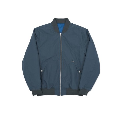 Palace REVERSIBLE QUILTER STORM GREY / BLUE - Colorway