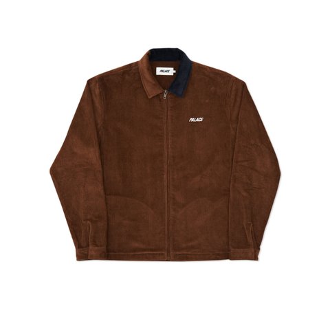 Palace ZIP CORD JACKET BROWN / NAVY - Colorway