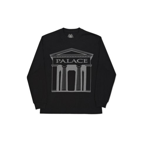 Palace LONDON STRONGHOLD LONGSLEEVE 3M BLACK - Colorway