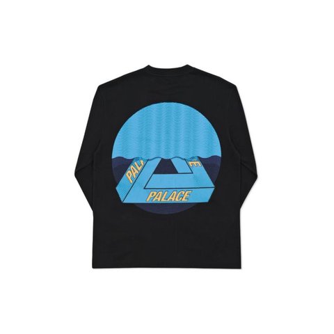 Palace TRI-CURTAIN LONGSLEEVE BLACK