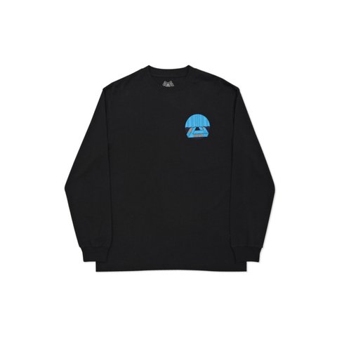 Palace TRI-CURTAIN LONGSLEEVE BLACK - Colorway