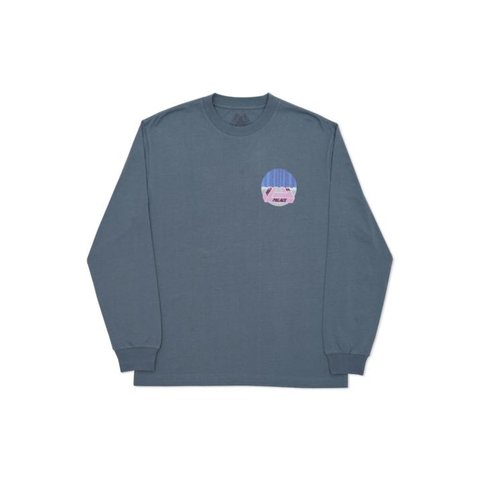 Palace TRI-CURTAIN LONGSLEEVE GREY