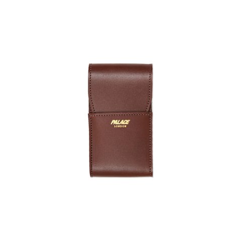 Palace CIGARETTE CASE DARK BROWN - Colorway