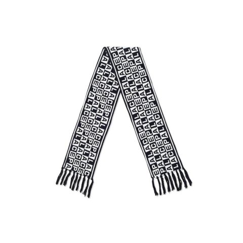 Palace CHECK IT SCARF BLACK / WHITE