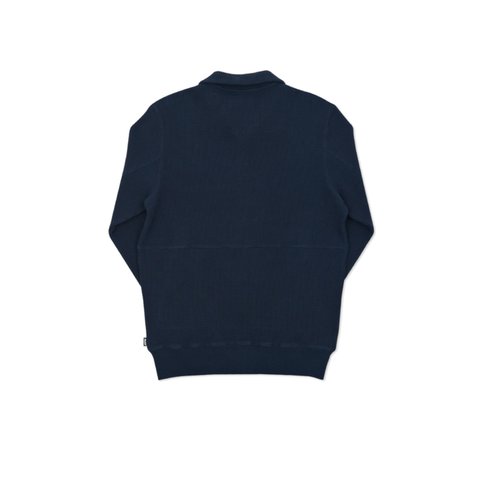 Palace WAFFLED TRACK TOP NAVY - Colorway