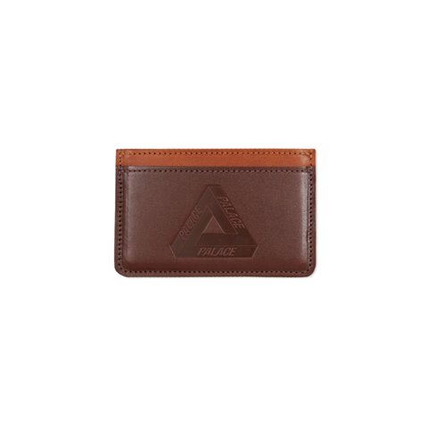 Palace CARD HOLDER DARK BROWN / TAN - Colorway