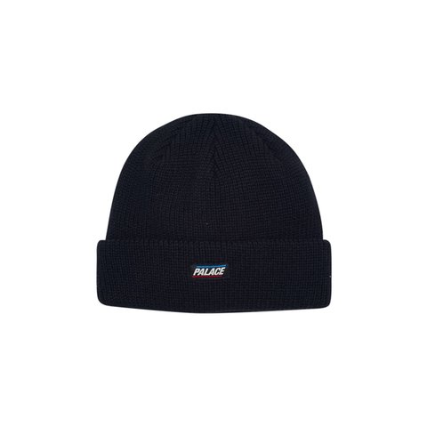 Palace FLAG LABEL BEANIE BLACK - Colorway