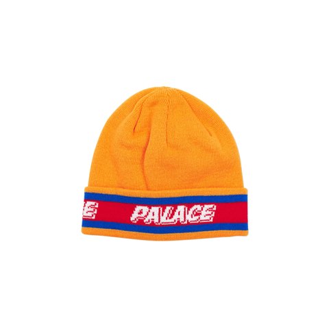 Palace R-STRIPE BEANIE ORANGE - Colorway