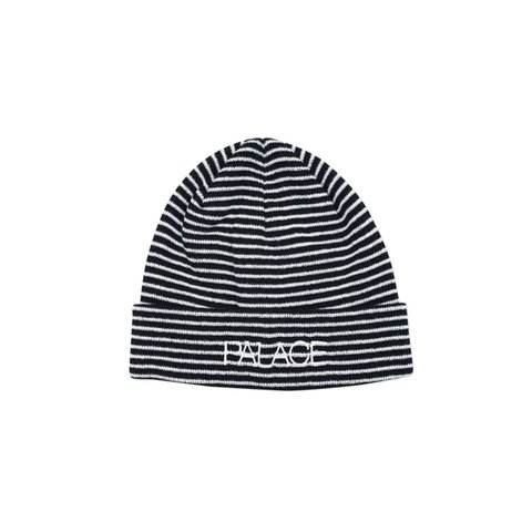 Palace PETIT STRIPE BEANIE BLACK - Colorway