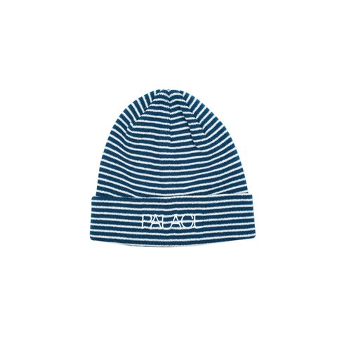 Palace PETIT STRIPE BEANIE BLUE - Colorway