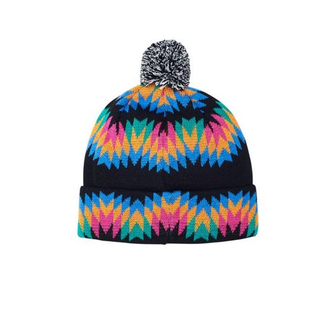 Palace ZIG ZAG BEANIE BLACK