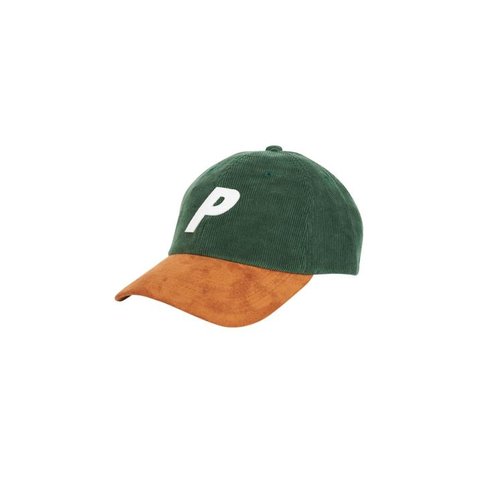 Palace P 6-PANEL GREEN CORD / SUEDE