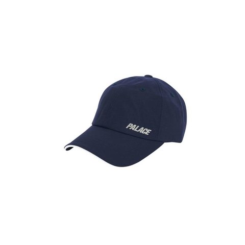 Palace FONT 6-PANEL NAVY SHELL