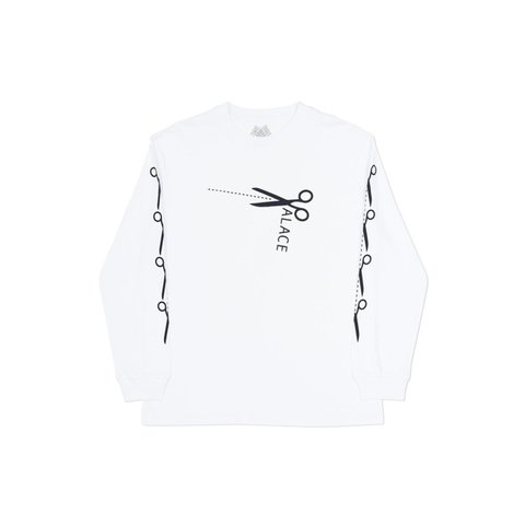 Palace SCISSOR LONGSLEEVE WHITE - Colorway